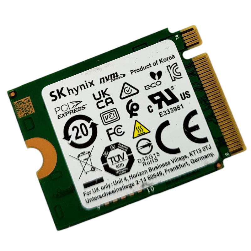 Ssd Sk Hynix 256gb M.2 2230 Nvme Pcie Gen3x4 Bc711 Disco Sólido